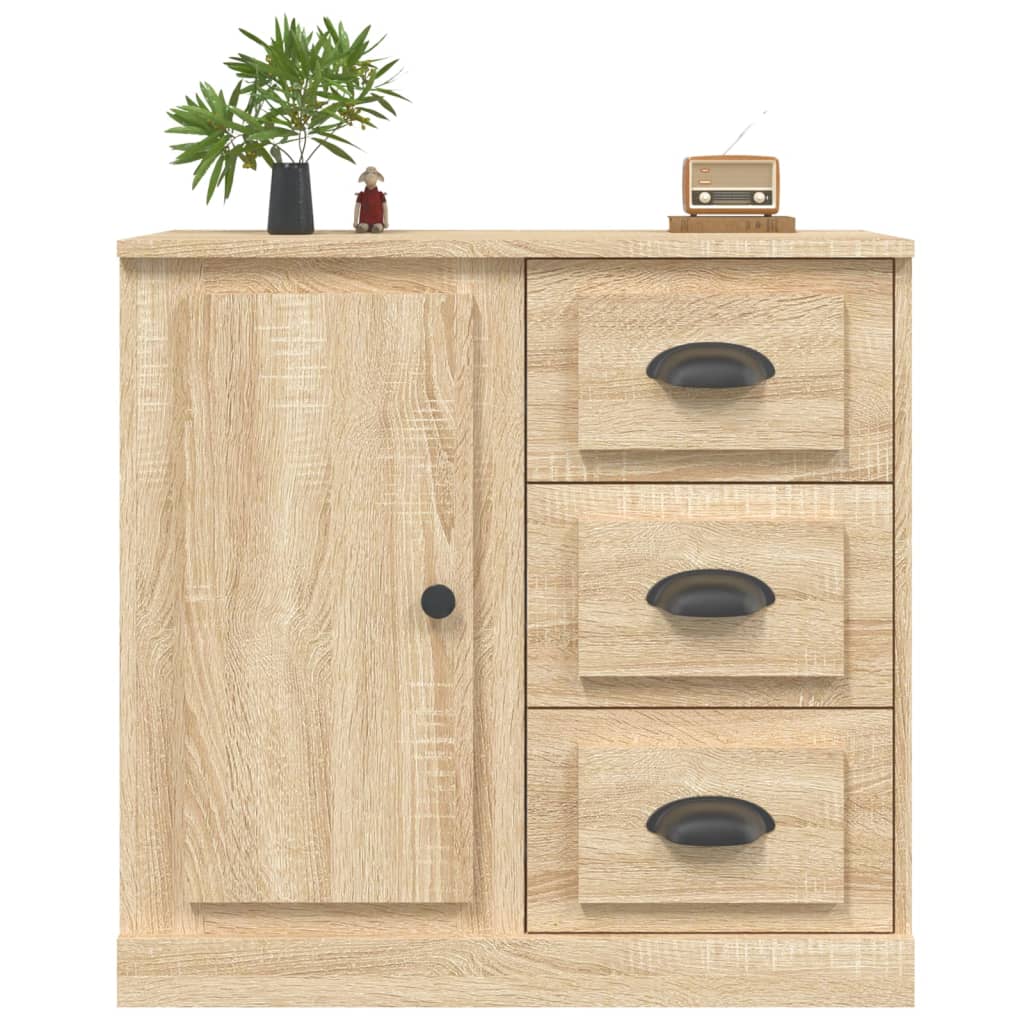 Credenza Rovere Sonoma 70x35,5x67,5 cm in Legno Multistrato