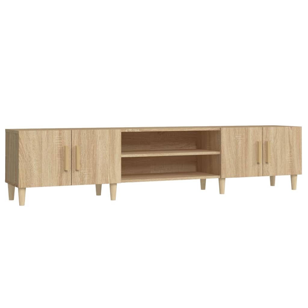 Mobile TV Rovere Sonoma 180x31,5x40 cm Legno ingegnerizzato