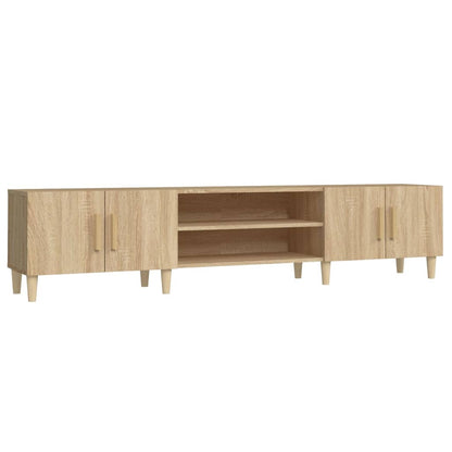 Mobile TV Rovere Sonoma 180x31,5x40 cm Legno ingegnerizzato