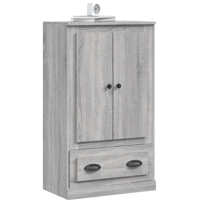 Credenza Grigio Sonoma 60x35,5x103,5 cm in Legno Multistrato