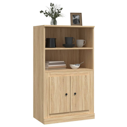 Credenza Rovere Sonoma 60x35,5x103,5 cm in Legno Multistrato