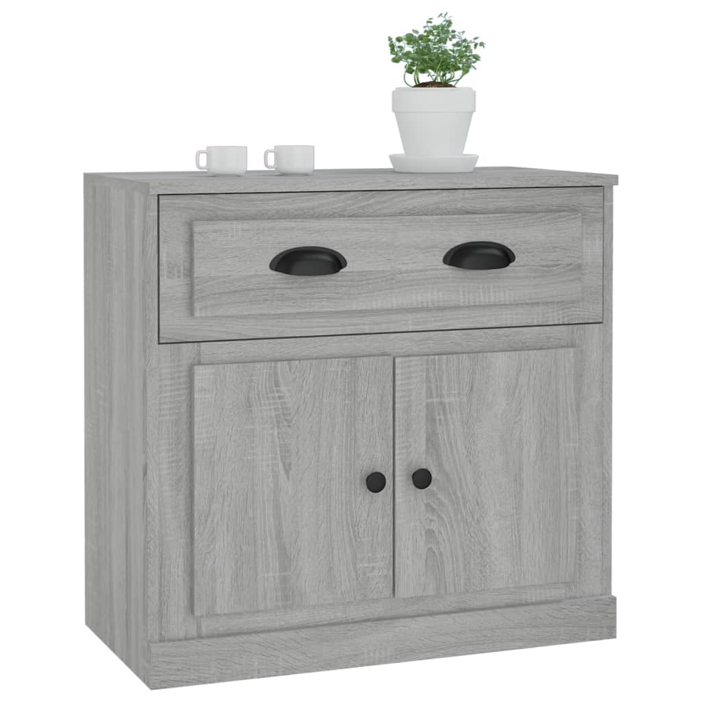 Credenza Grigio Sonoma 70x35,5x67,5 cm in Legno Multistrato