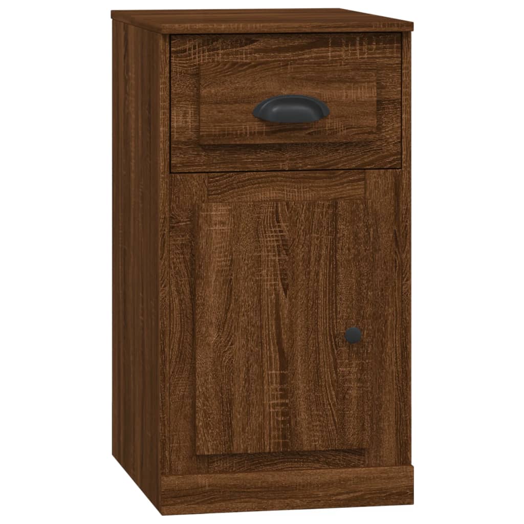 Mobiletto Cassetto Rovere Marrone 40x50x75cm Legno Multistrato