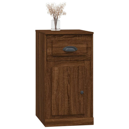 Mobiletto Cassetto Rovere Marrone 40x50x75cm Legno Multistrato