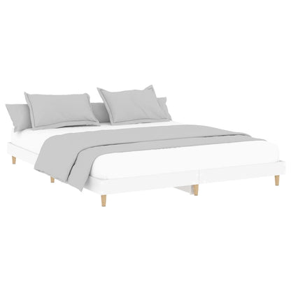 Giroletto senza Materasso Bianco 180x200 cm Legno Multistrato