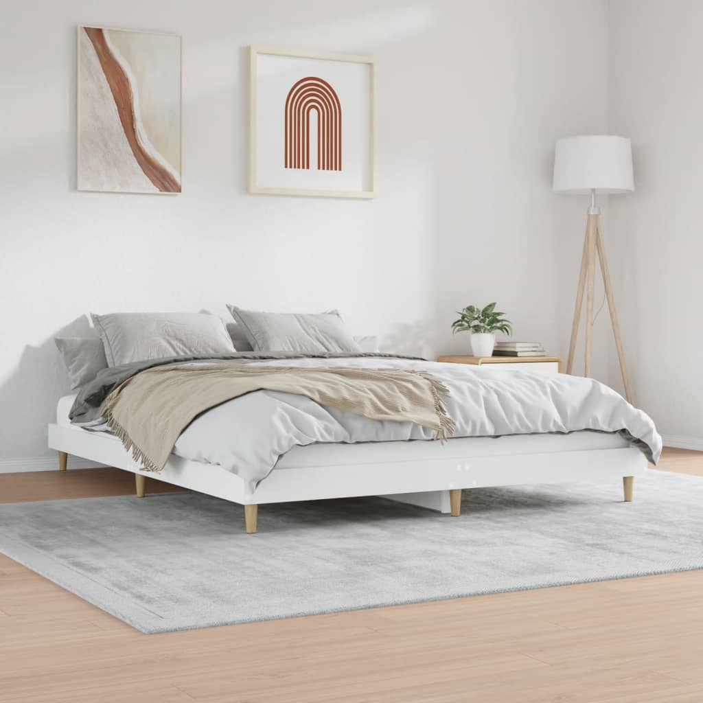 Giroletto Bianco 140x200 cm in Legno Multistrato