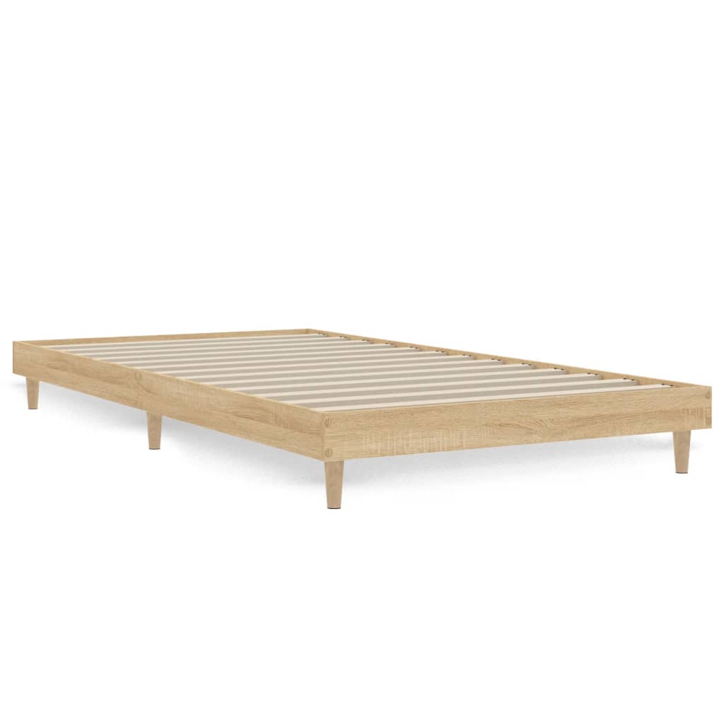 Giroletto senza Materasso Rovere Sonoma 100x200cm in Truciolato