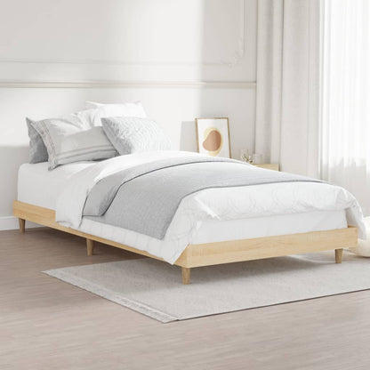 Giroletto senza Materasso Rovere Sonoma 100x200cm in Truciolato