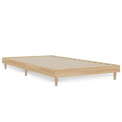 Giroletto senza Materasso Rovere Sonoma 90x200 cm in Truciolato