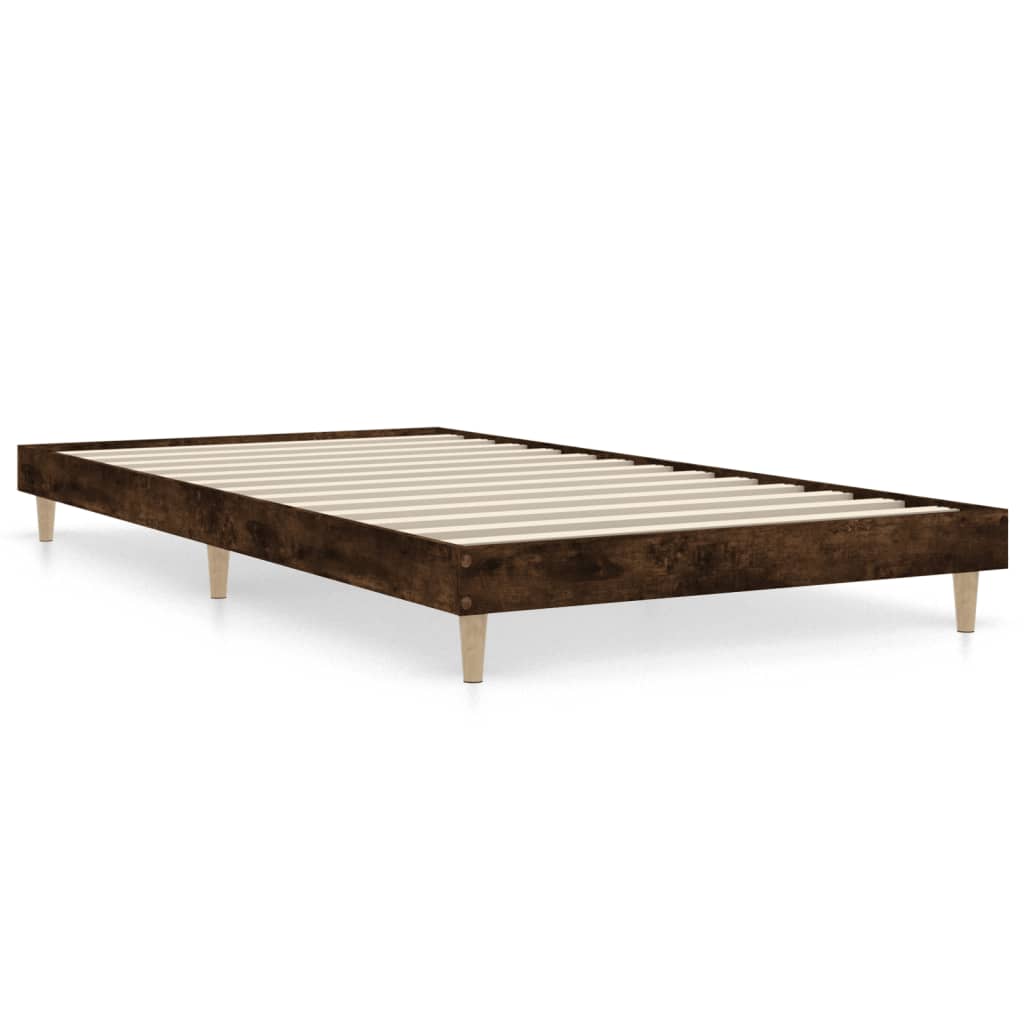 Giroletto senza Materasso Rovere Fumo 90x200 cm in Truciolato