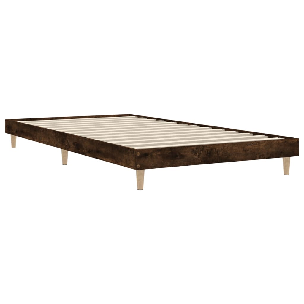 Giroletto senza Materasso Rovere Fumo 90x190 cm in Truciolato