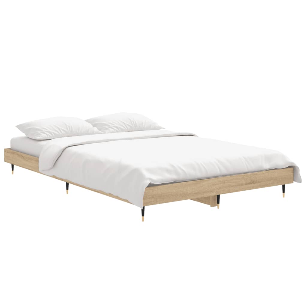 Giroletto senza Materasso Rovere Sonoma 120x190cm in Truciolato