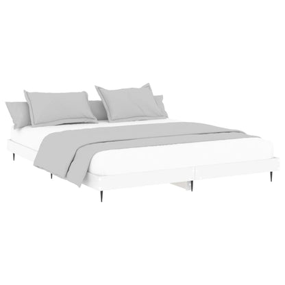 Giroletto senza Materasso Bianco 180x200 cm Legno Multistrato