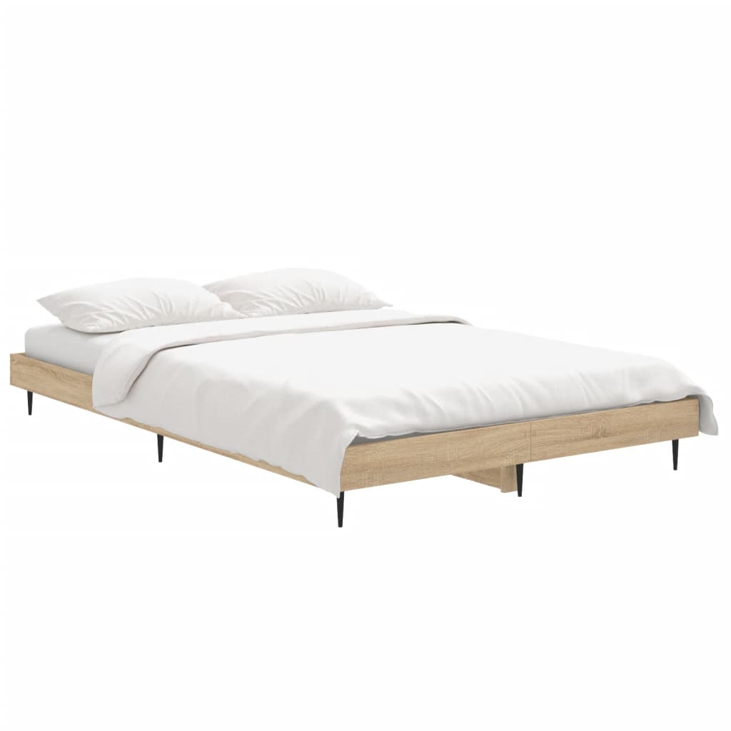 Giroletto senza Materasso Rovere Sonoma 120x190cm in Truciolato