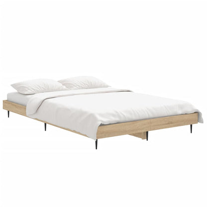Giroletto senza Materasso Rovere Sonoma 120x190cm in Truciolato
