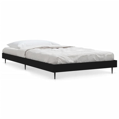 Giroletto Nero 90x190 cm in Legno Multistrato