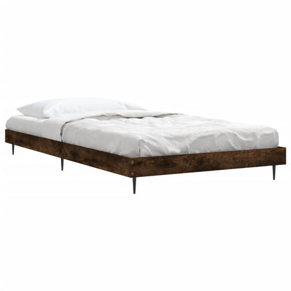 Giroletto senza Materasso Rovere Fumo 90x190 cm in Truciolato
