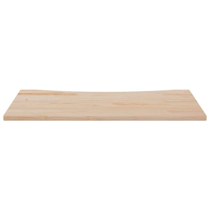 Piano Scrivania 110x55x2,5 cm in Legno Massello di Pino
