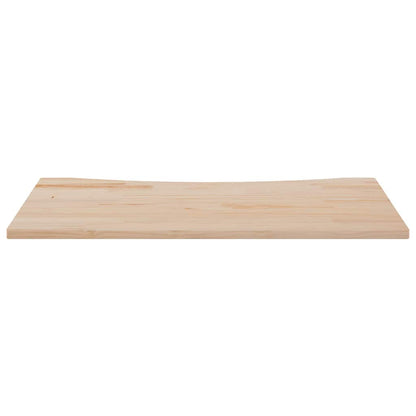 Piano Scrivania 100x60x2,5 cm in Legno Massello di Pino