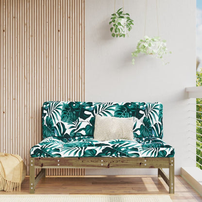 Divano Centrale 120x80 cm in Legno Impregnato di Pino