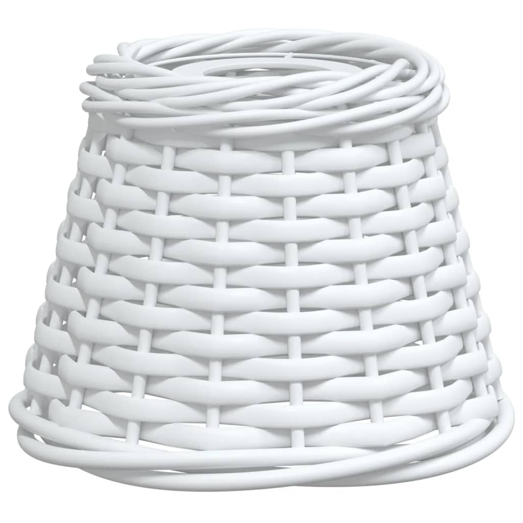 Paralume da Soffitto Bianco Ã˜15x12 cm in Vimini