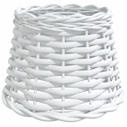 Paralume da Soffitto Bianco Ã˜20x15 cm in Vimini