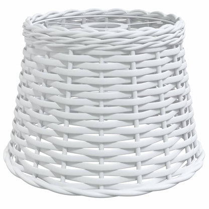 Paralume da Soffitto Bianco Ã˜25x17 cm in Vimini