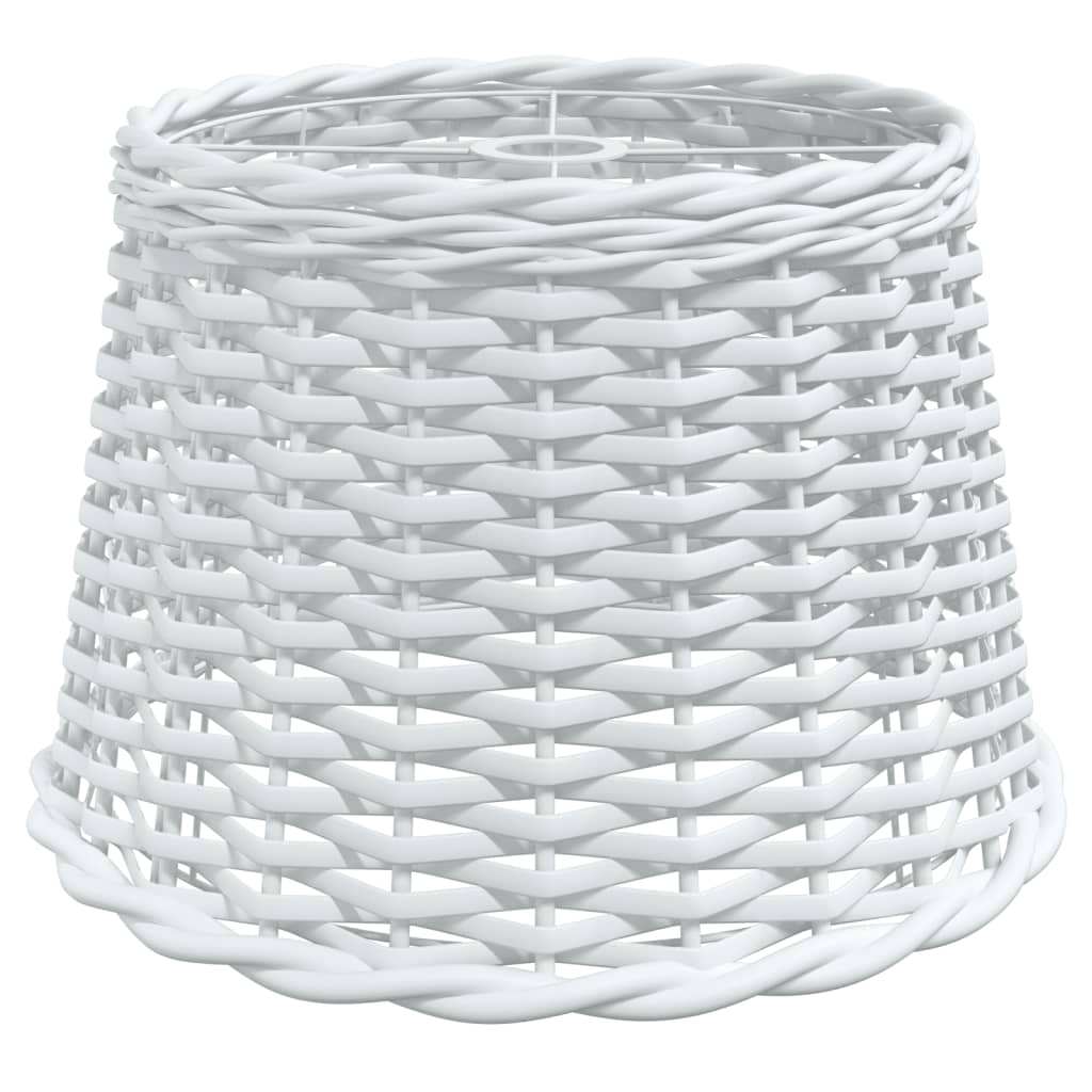 Paralume da Soffitto Bianco Ã˜40x26 cm in Vimini