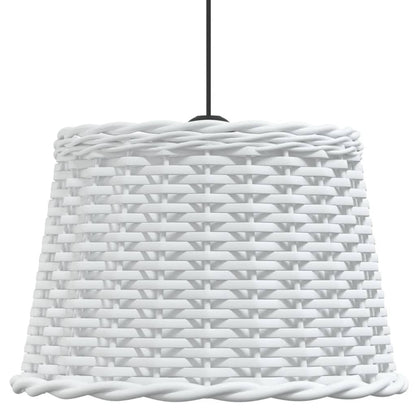 Paralume da Soffitto Bianco Ã˜40x26 cm in Vimini