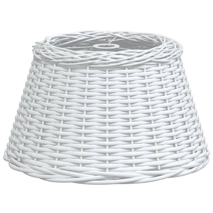 Paralume da Soffitto Bianco Ã˜50x30 cm in Vimini