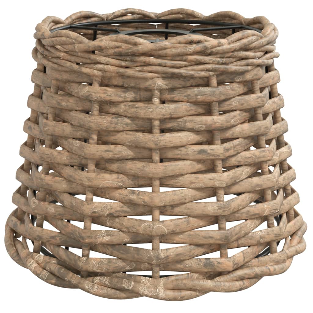 Paralume da Soffitto Marrone Ã˜20x15 cm in Vimini