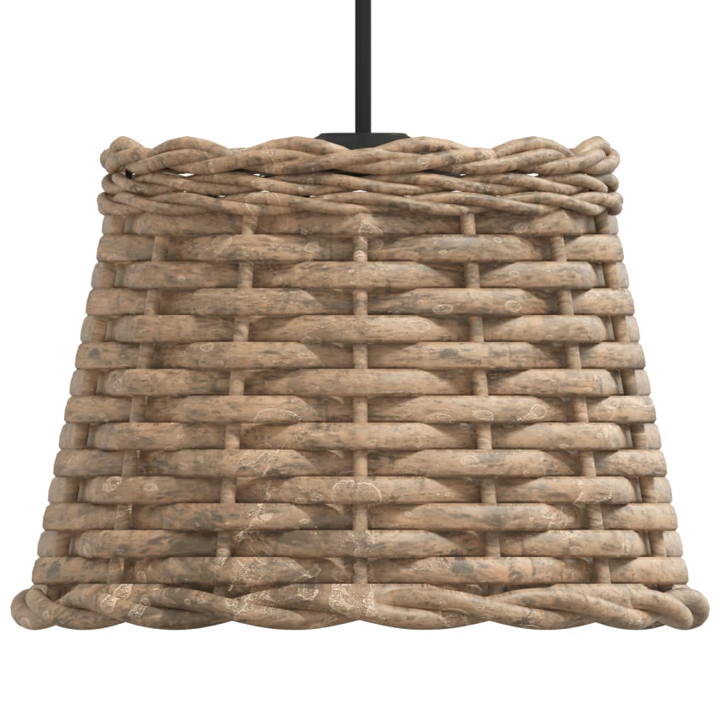 Paralume da Soffitto Marrone Ã˜20x15 cm in Vimini