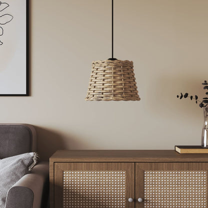 Paralume da Soffitto Marrone Ã˜20x15 cm in Vimini