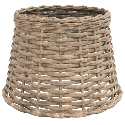 Paralume da Soffitto Marrone Ã˜25x17 cm in Vimini