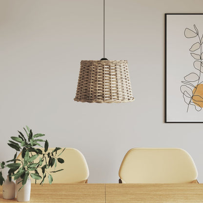 Paralume da Soffitto Marrone Ã˜40x26 cm in Vimini