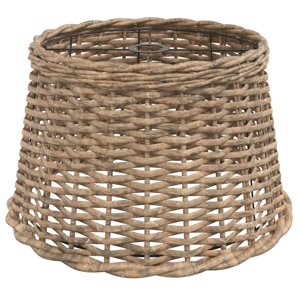 Paralume da Soffitto Marrone Ã˜45x28 cm in Vimini