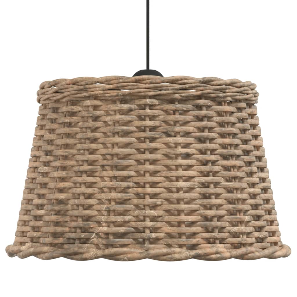 Paralume da Soffitto Marrone Ã˜45x28 cm in Vimini