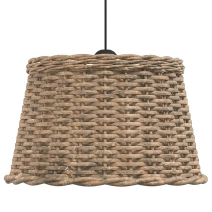 Paralume da Soffitto Marrone Ã˜45x28 cm in Vimini