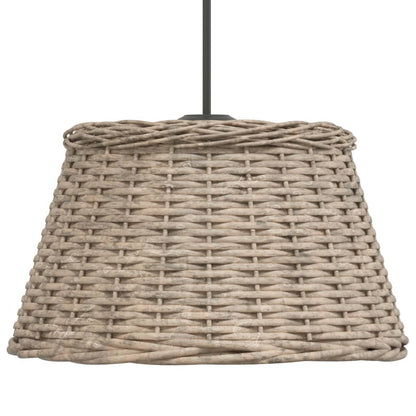 Paralume da Soffitto Marrone Ã˜50x30 cm in Vimini