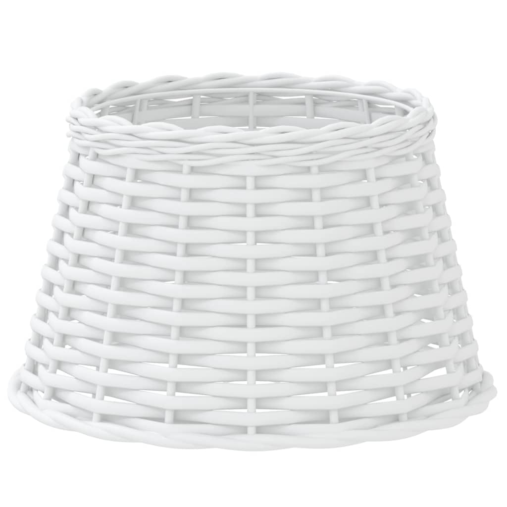 Paralume Bianco Ã˜38x23 cm in Vimini