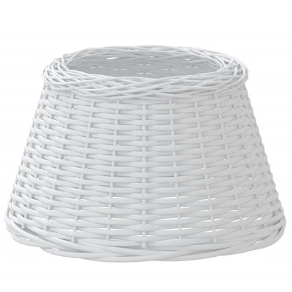 Paralume Bianco Ã˜50x30 cm in Vimini