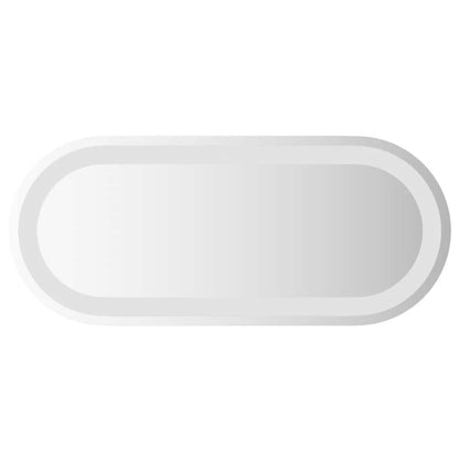Specchio da Bagno LED 60x25 cm Ovale