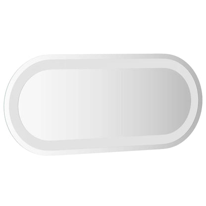 Specchio da Bagno LED 60x25 cm Ovale