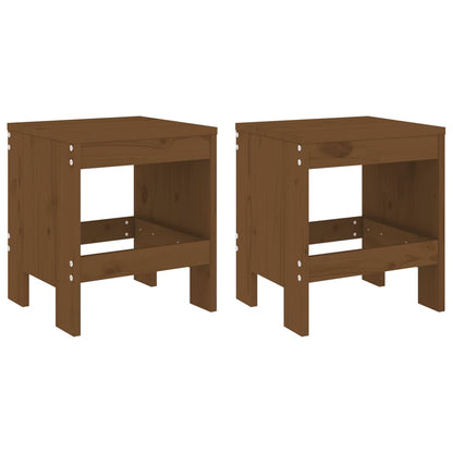 Set da Bistrot da Giardino 3 pz ambra in Legno Massello di Pino