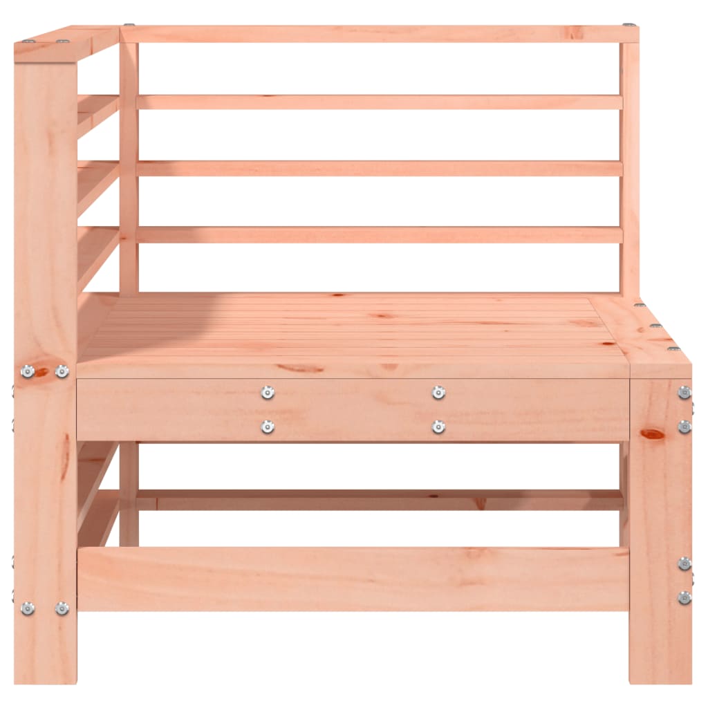 Divano Angolare da Giardino in Legno Massello di Douglas