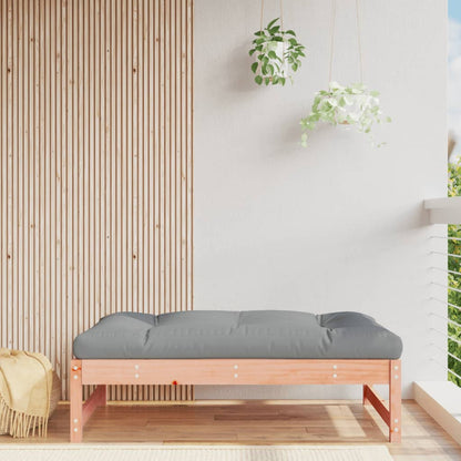 Poggiapiedi da Giardino 120x80 cm in Legno Massello di Douglas
