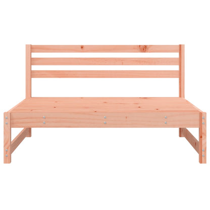 Divani Centrali Giardino 2pz 120x80cm Legno Massello Douglas