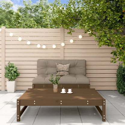 Set Salotto da Giardino 2 pz Ambra in Legno Massello di Pino