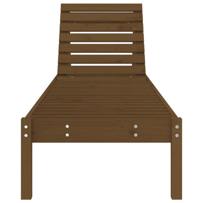Lettini Prendisole 2pz Ambra 199,5x60x74 cm Legno Massello Pino