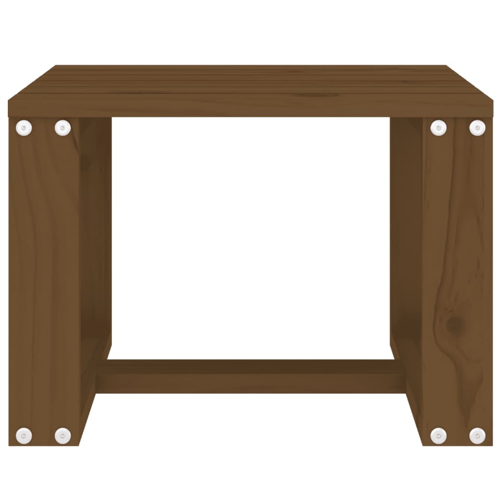 Tavolino da Giardino Ambra 40x38x28,5 cm Legno Massello Pino